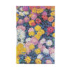 Notitieboek met kleurrijke chrysantenprint op de omslag